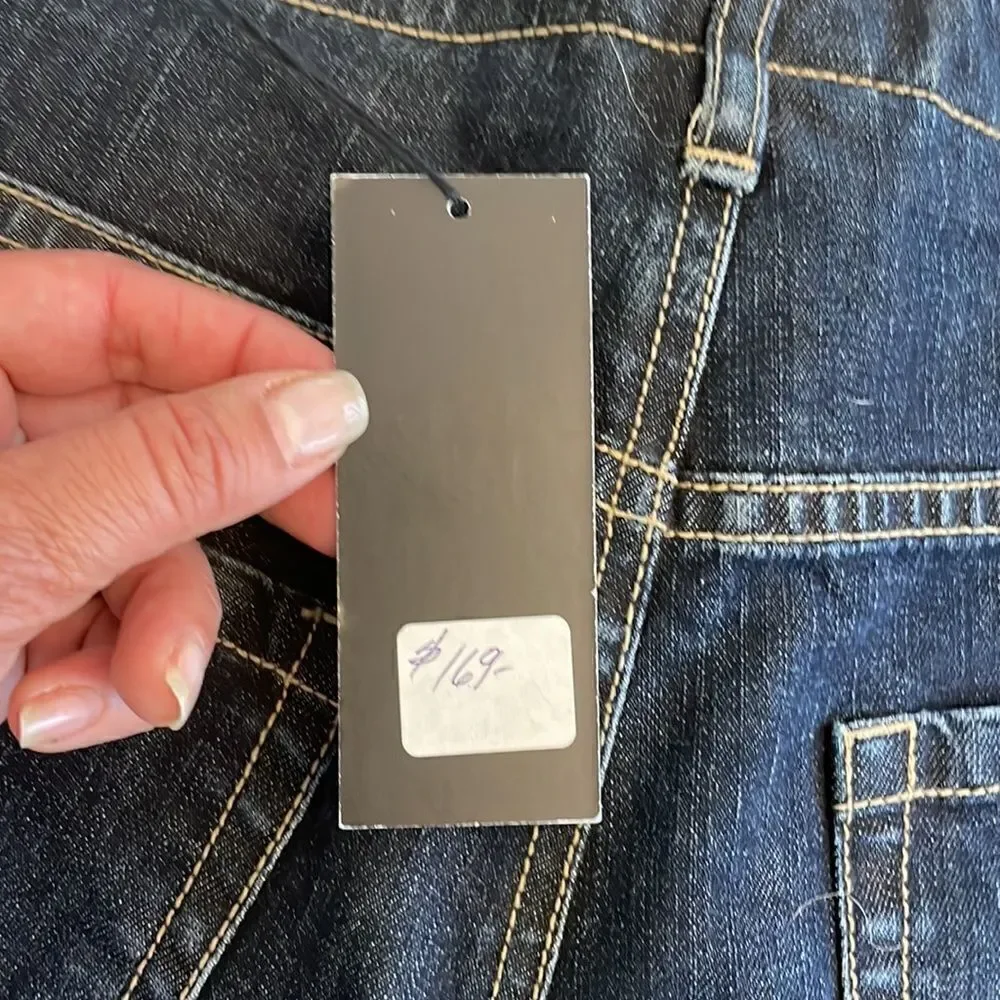 Y? MORRISEY CLASSIC BLUE JEANS.  NEW WITH TAGS